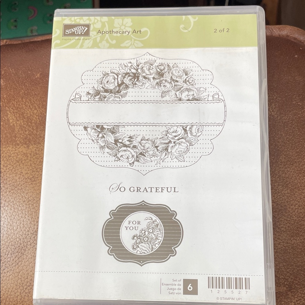 Stampin' Up! Apothecary Art Floral Stamp Set